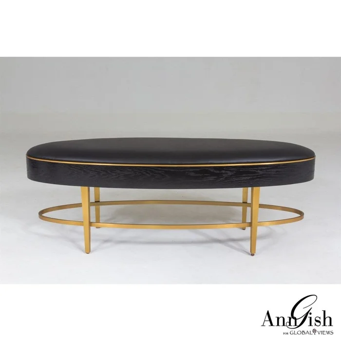 Ellipse Bench-Ebony