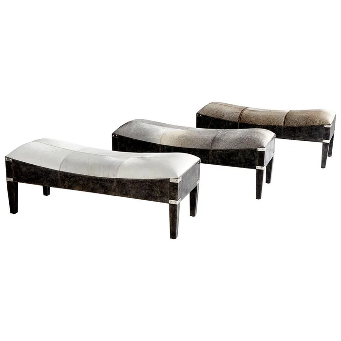 Fabulous Faux Bench – Silver-Grey-Smoke