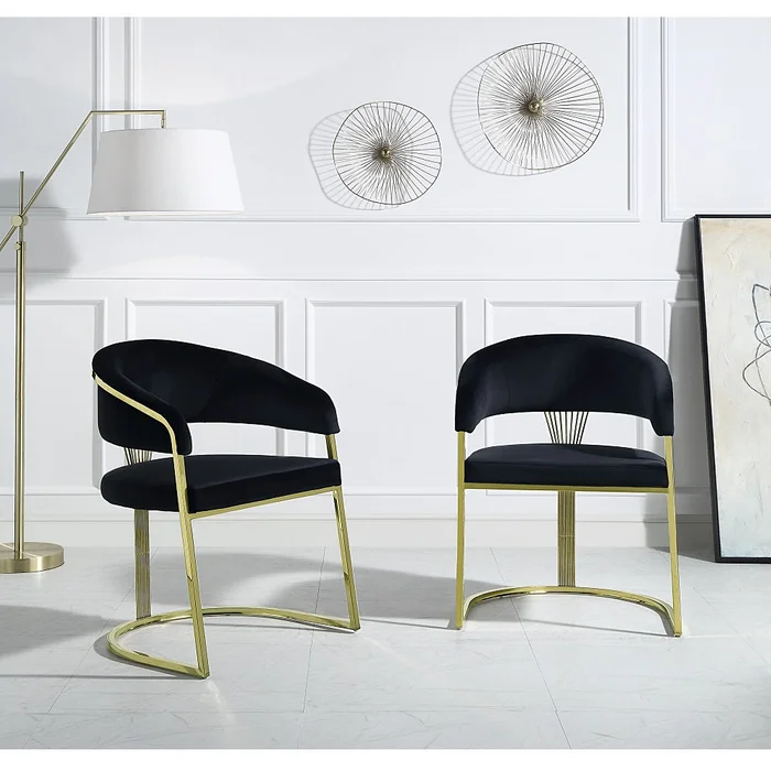 Fallon 32″H Velvet Side Chair