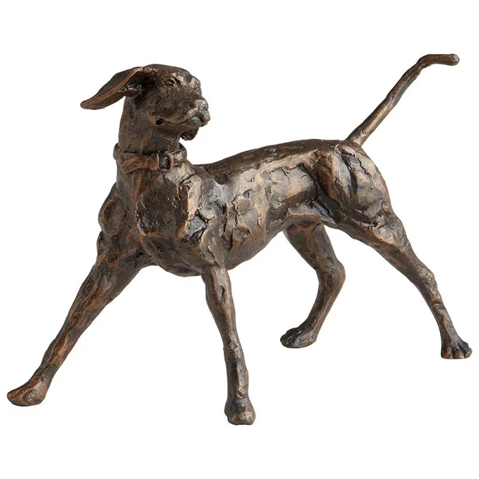 Fetch Sculpture – Brown-Bronze-Rust
