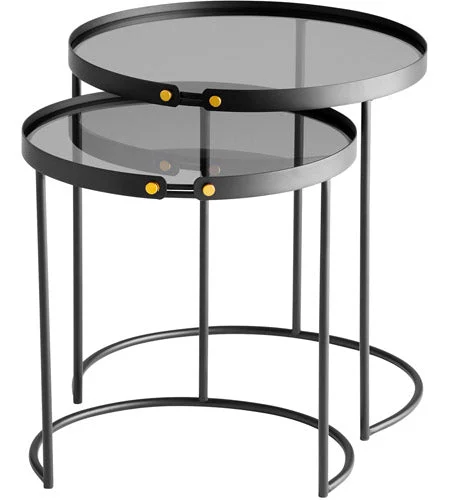 Flat Bow Tie Tables – Black
