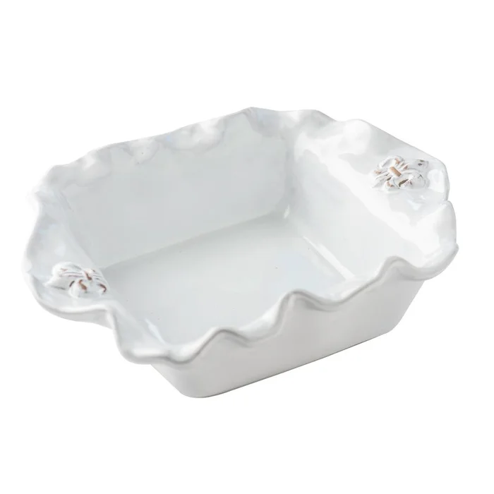 Fleur de Lis Casserole, Square Set of 2