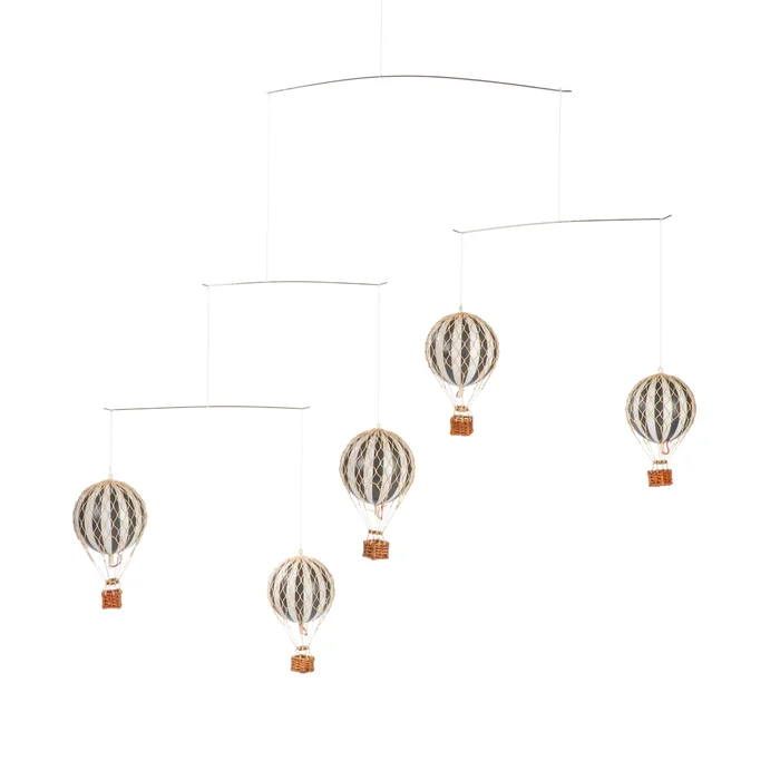 Flying the Skies Mobile, Black&White By Authentic Models – Black, White