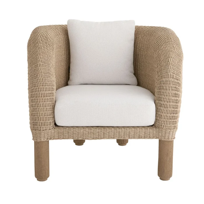 Forrester Outdoor Lounge Chair – Brown