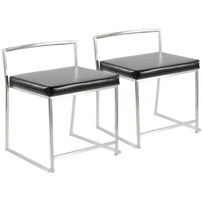 Fuji – Contemporary Stackable Dining Chair (Set of 2)