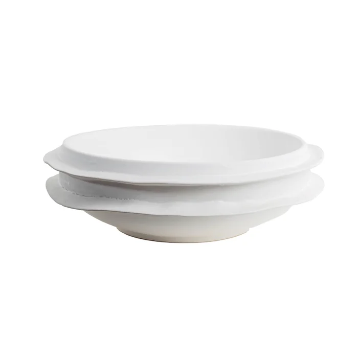 Galaxy Spiral Bowl, Matte White