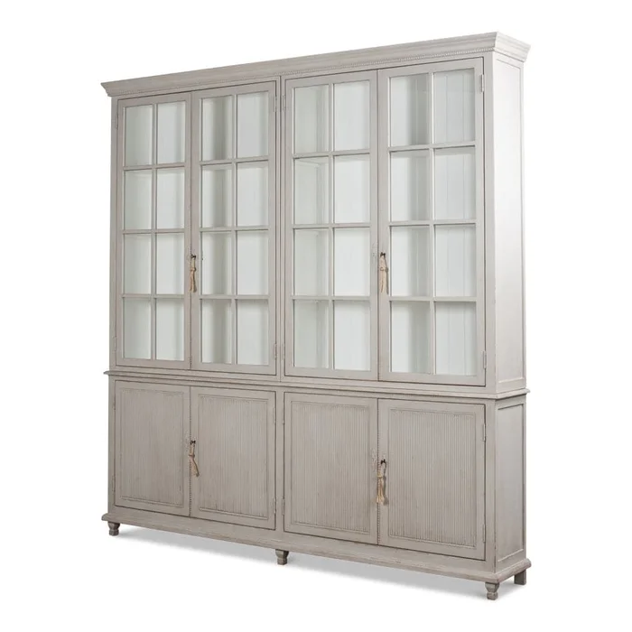 Harper Glass Front Bookcase