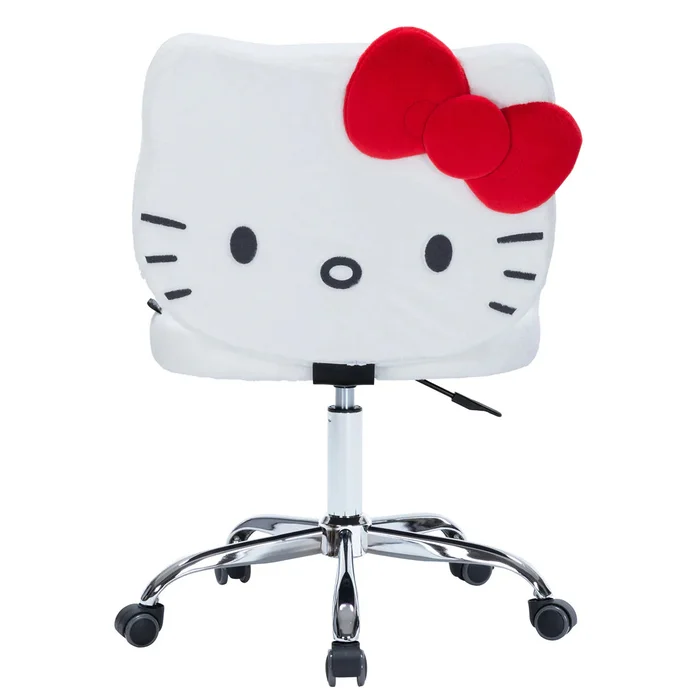 Hello Kitty® Teddy Fur Swivel Vanity Chair