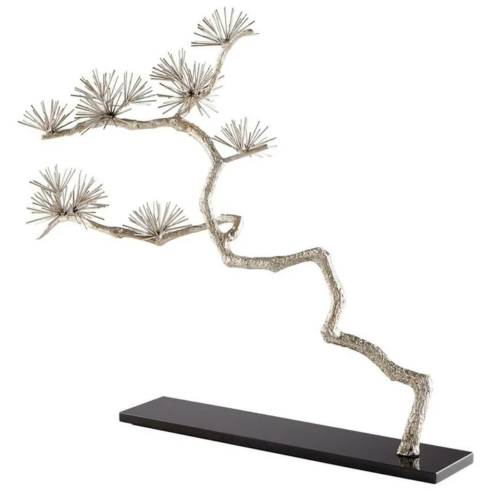 Holly Tree Sculpture – Silver-Grey-Smoke