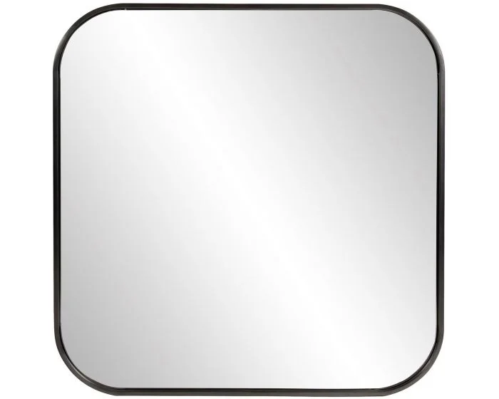 Howard Elliot Copenhagen Square Black Mirror (Dropshippable)