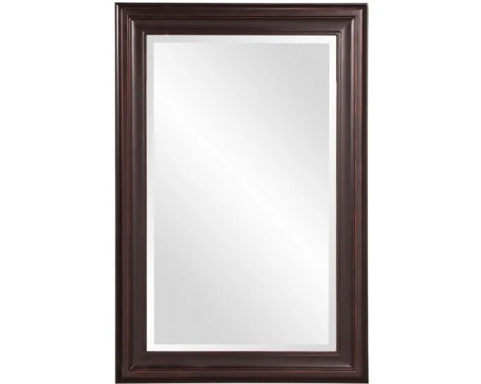 Howard Elliot George Rectangular Mirror in Bronze (Dropshippable)