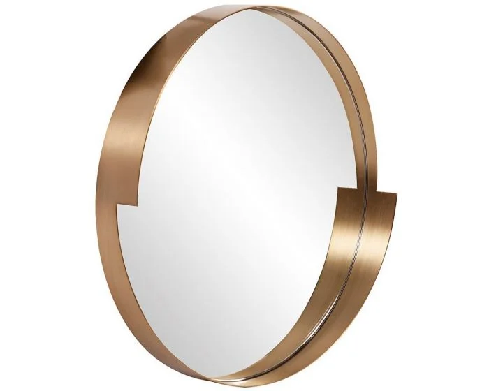 Howard Elliot Intrepid Round Mirror (Dropshippable)