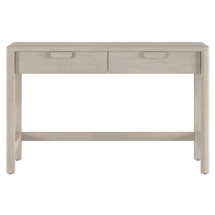 Hudson & Canal – Fern 48in Wide Rectangular Desk in Alder White – OF2373