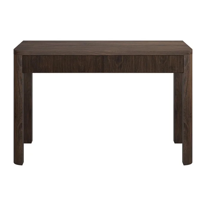 Hudson & Canal – Mendoza 48 Wide Rectangular Desk in Alder Brown – OF2272
