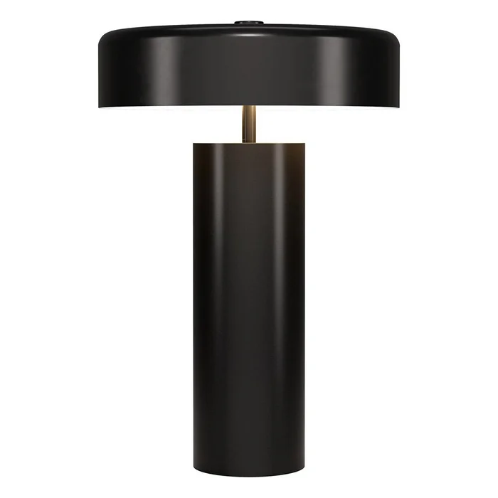 Hudson & Canal – Nash 24in Tall Table Lamp with Metal Shade in Blackened Bronze – TL2321