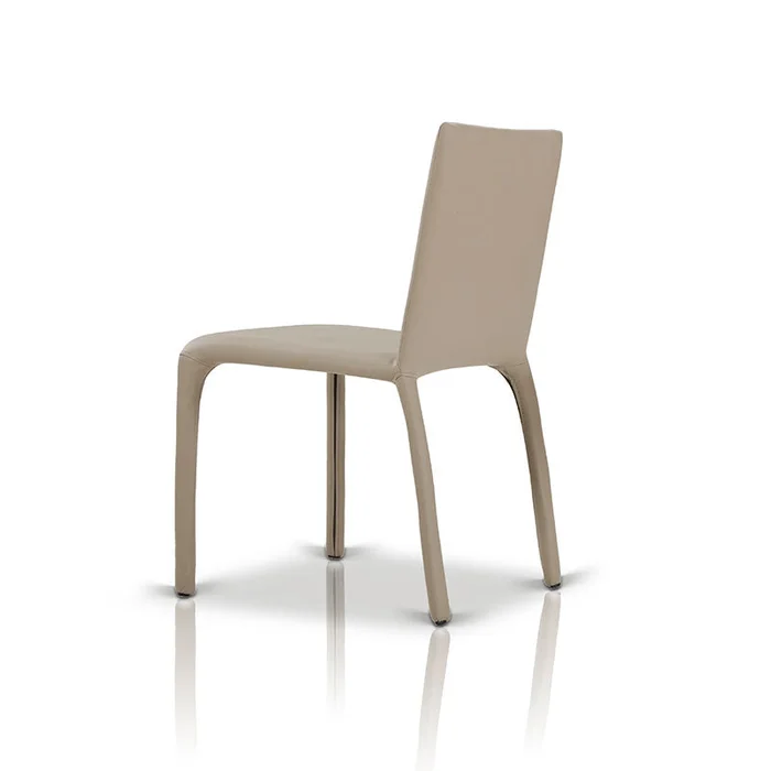 Hyla – Modern Leatherette Grey Chair (Set of 2)