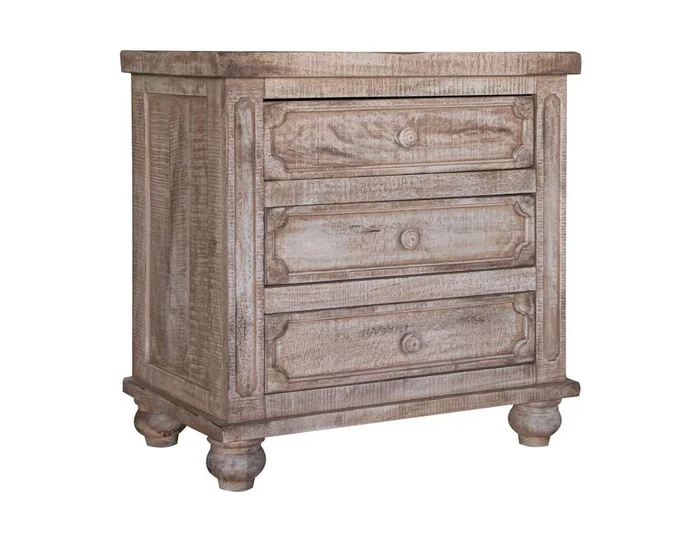 IFD – Aruba Natural 3 Drawer Night Stand – IFD7332NTS