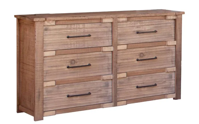 IFD – Berlin 6 Drawers Dresser – IFD2051DSR