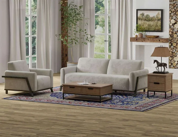 IFD – Fika – Wooden Frame & Base, Sofa – IUP248-SOF-151