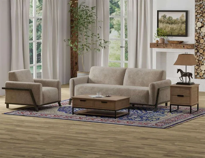 IFD – Fika – Wooden Frame & Base, Sofa – IUP248-SOF-152