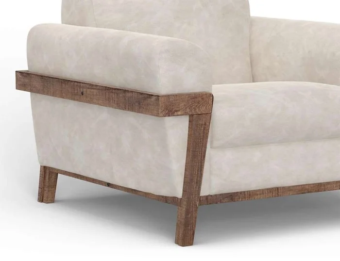 IFD – Loft Brown – Wooden Frame & Base, Armchair – IUP644-ACH-210