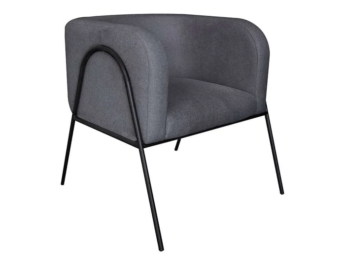 IFD – Malibu – Wooden Frame & Metal Base, Armchair – IUP317-ACH-121