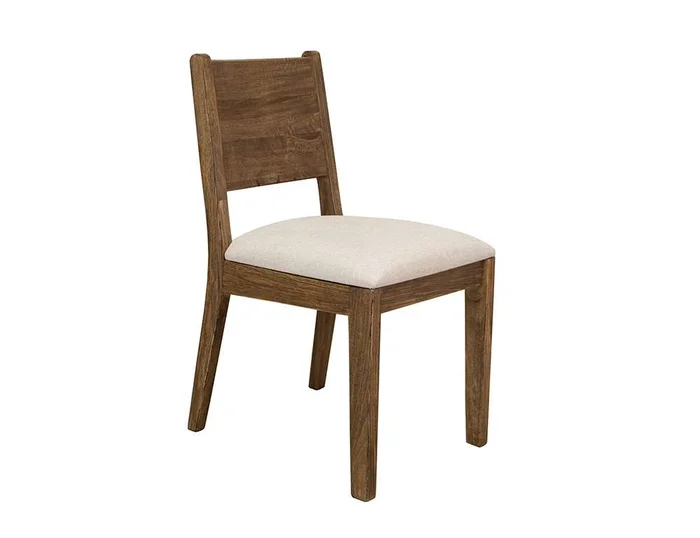 IFD – Olimpia – Upholstered Seat Wooden Chair (Set of 2) – IFD7381CHR