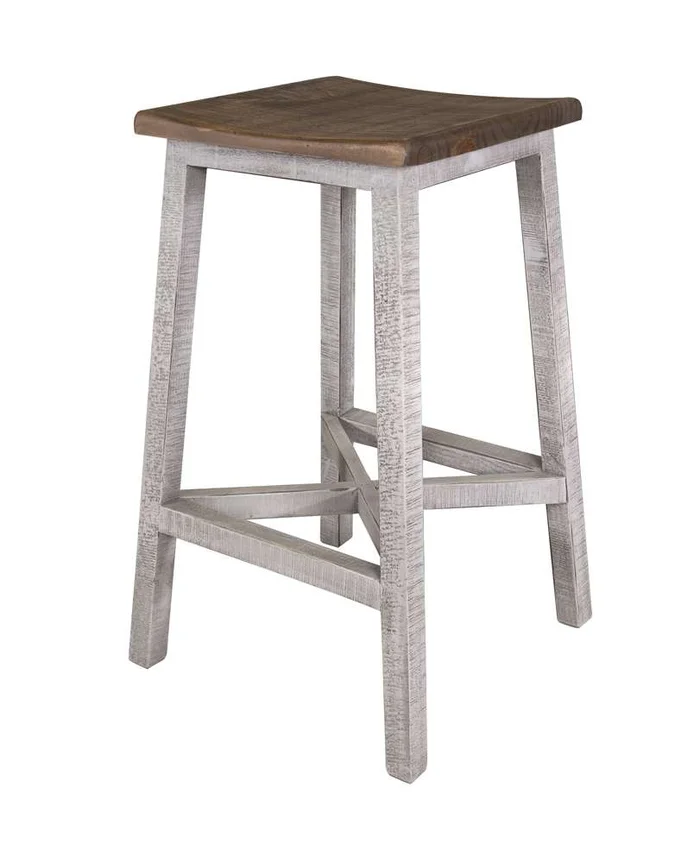 IFD – Pueblo Gray 30in Stool (Set of 2) – IFD3401STL30