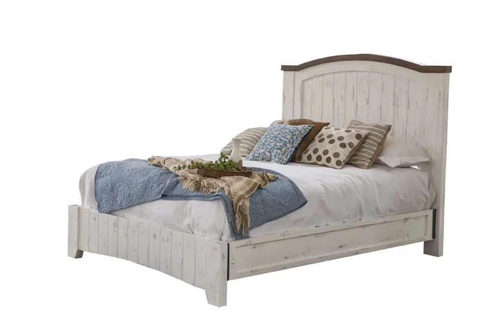 IFD – Pueblo White Queen Bed – IFD360BED-Q