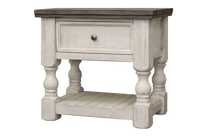 IFD – Stone 1 Drawer Nightstand – IFD4690NTS