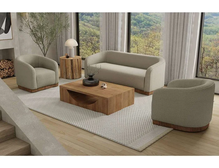 IFD – Suomi – Wooden Frame & Base, Sofa – IUP551-SOF-151