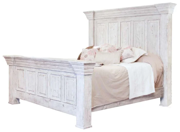 IFD – Terra White California King Bed – IFD1022BED-CK