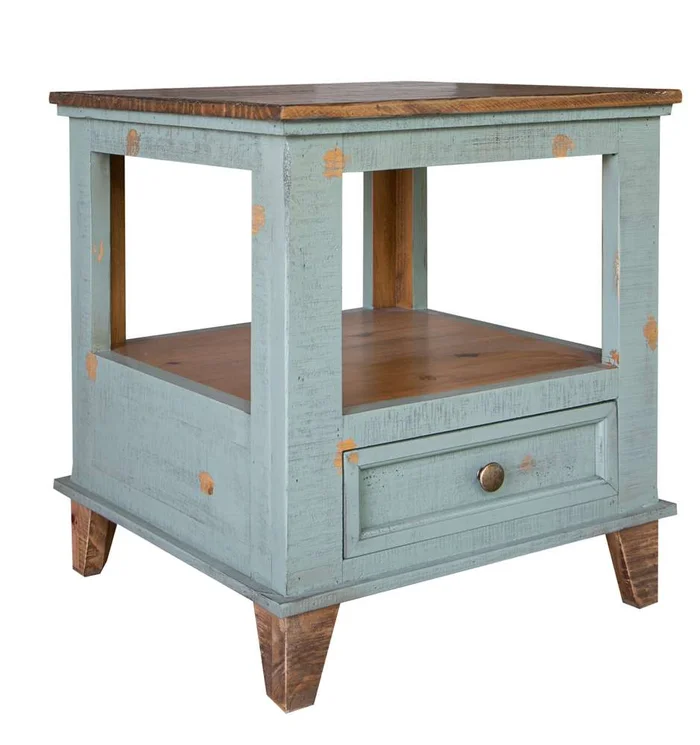 IFD – Toscana 1 Drawer, End Table – IFD1601END