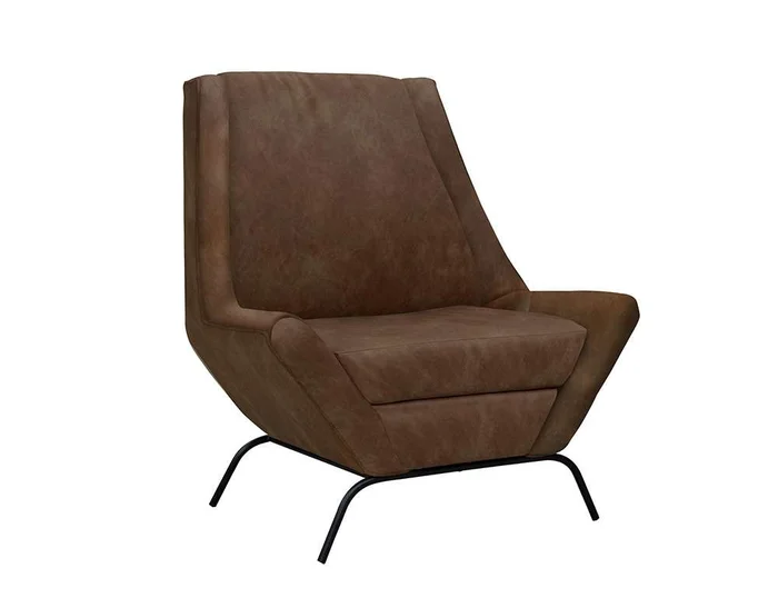 IFD – Tyne – Wooden Frame & Metal Base, Armchair – IUP331-ACH-212