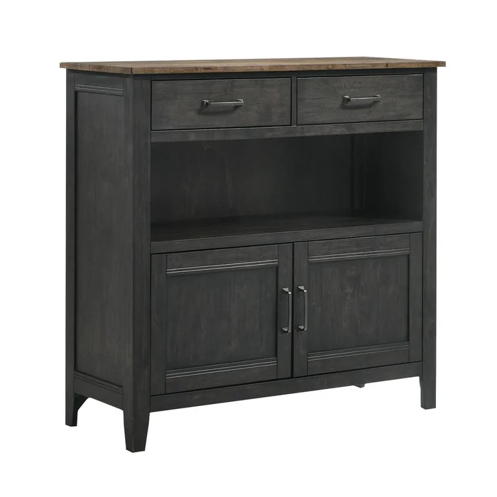 Intercon Furniture – Harper Sideboard, 48x18x46 – HP-CA-4846-BBP-C