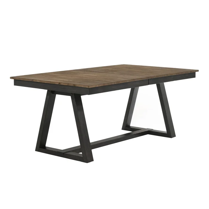 Intercon Furniture – Harper Table, 42×72-94 Trestle – HP-TA-4294-BBP-C