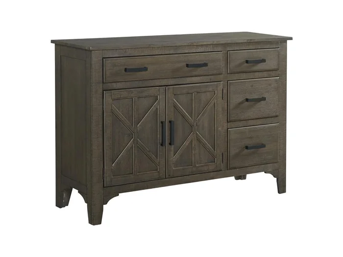 Intercon Furniture – Sullivan Server, 56.75 x 18 x 38.5 – SU-CA-5738-BCL-C