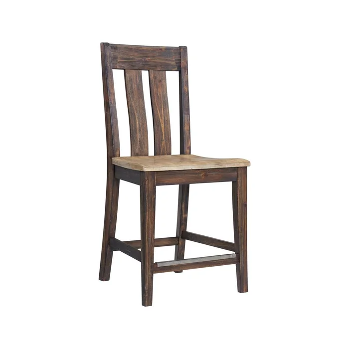 Intercon Furniture – Transitions B/S, Barstool w/Wood Seat (Set of 2) – TR-BS-785W-DWS-K24