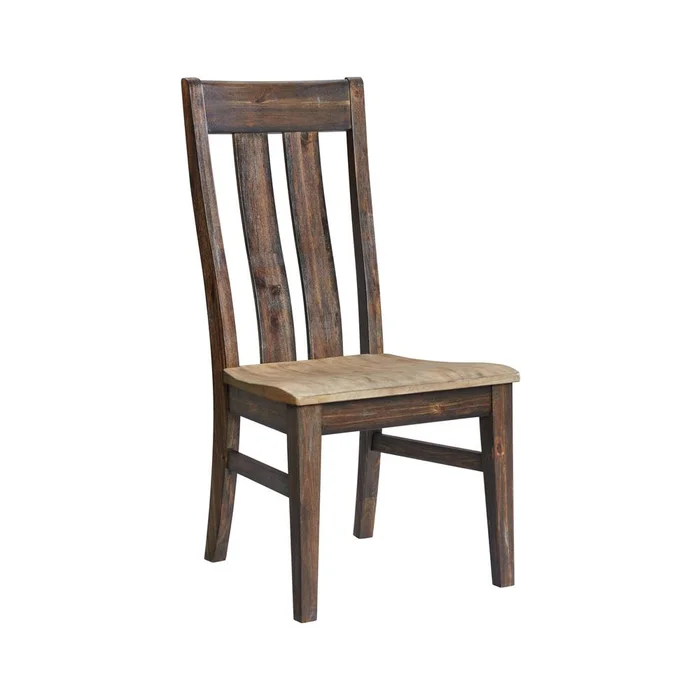 Intercon Furniture – Transitions S/C, Side Chair w/Wood Seat (Set of 2) – TR-CH-785W-DWS-RTA