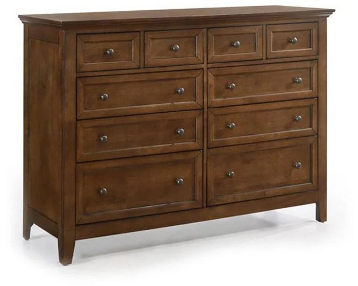 Intercon Furniture San Mateo Dresser 10 Drawer in Tuscan