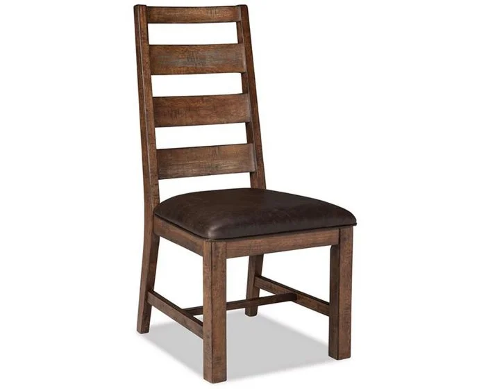 Intercon Furniture Taos Ladder Back with Cushion in Canyon Brown