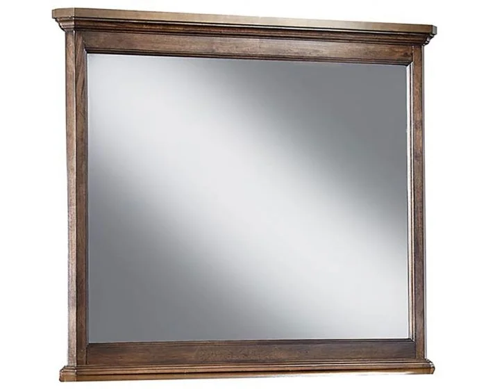 Intercon Furniture Telluride Landscape Mirror in Vintage Oak