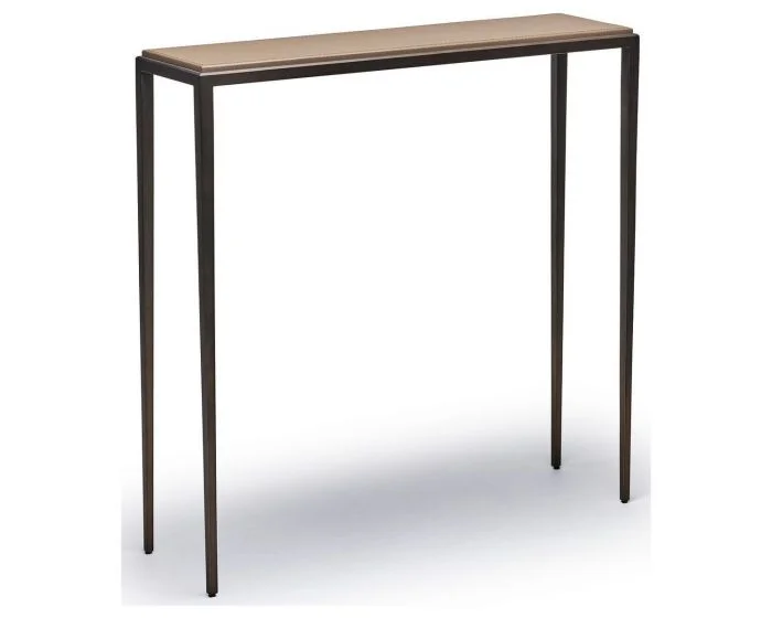 Interlude Home Auburn Small Console in Beach Stone (CL1A) – CLEARANCE SALE