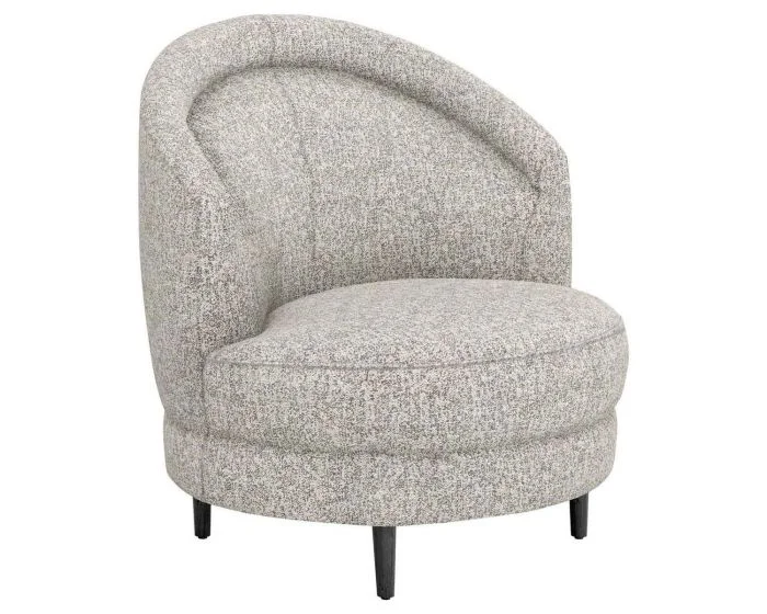 Interlude Home Capri Grand Swivel Chair in Breeze