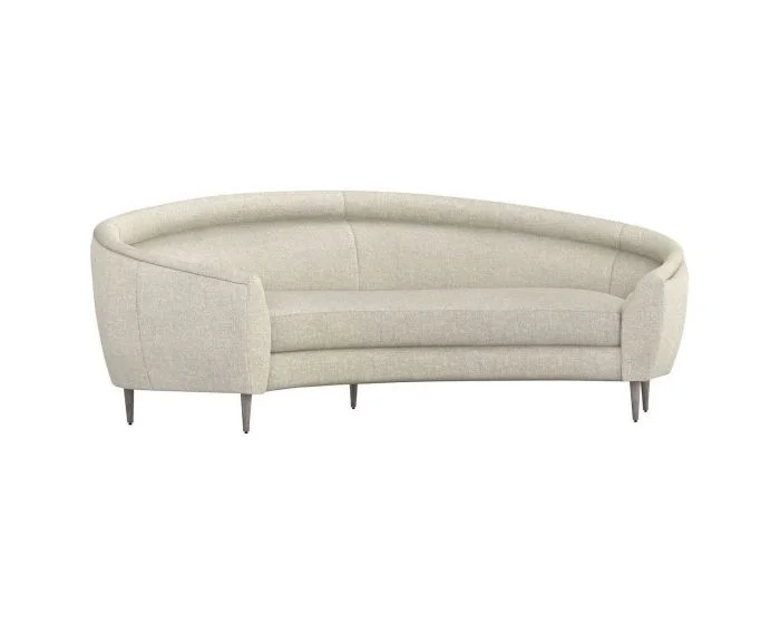 Interlude Home Capri Sofa in Wheat