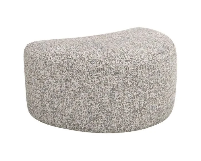 Interlude Home Carlisle Left Ottoman in Breeze