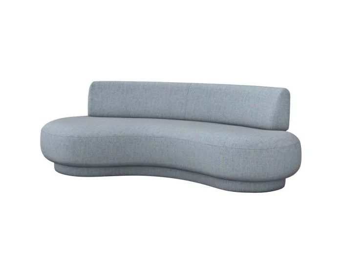 Interlude Home Nuage Left Sofa in Marsh