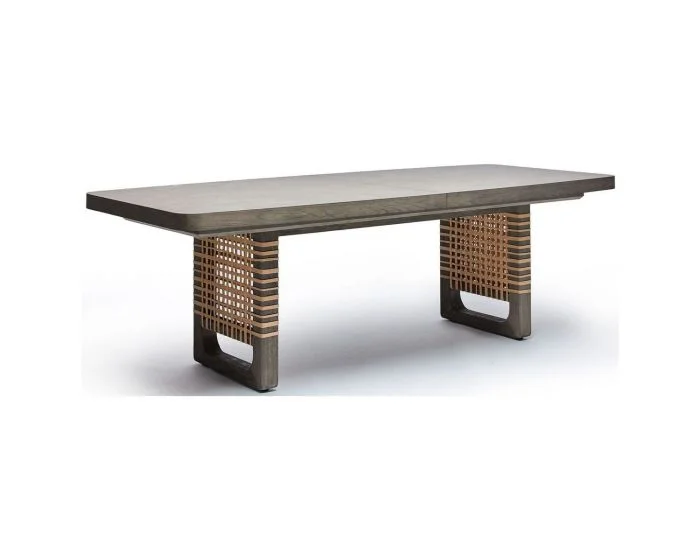 Interlude Home Osprey Extension Table in Grey (CL1A) – CLEARANCE SALE