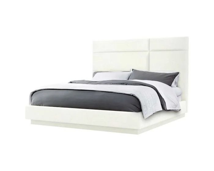 Interlude Home Quadrant California King Bed in Shell