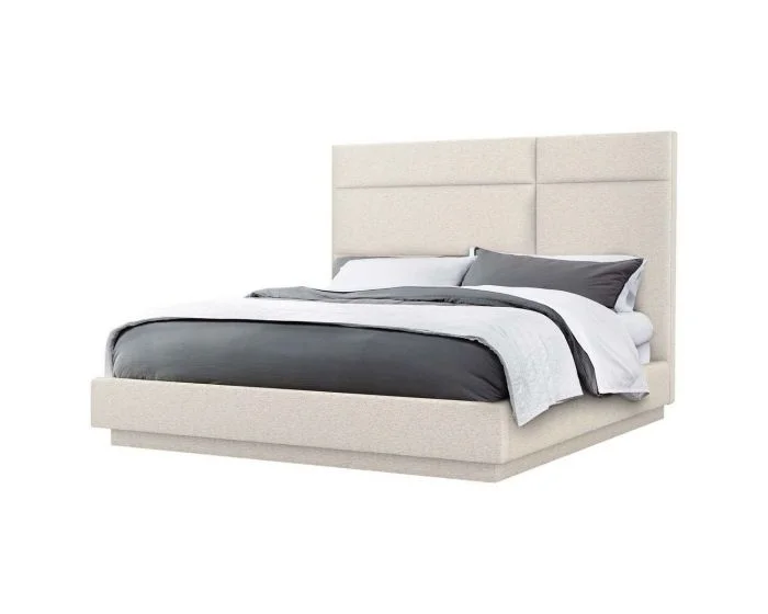 Interlude Home Quadrant King Bed in Drift
